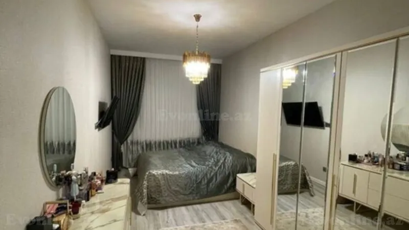 Satılır 2 otaqlı Mənzil Yeni tikili 78 m² Qara Qarayev m. - şəkil 2