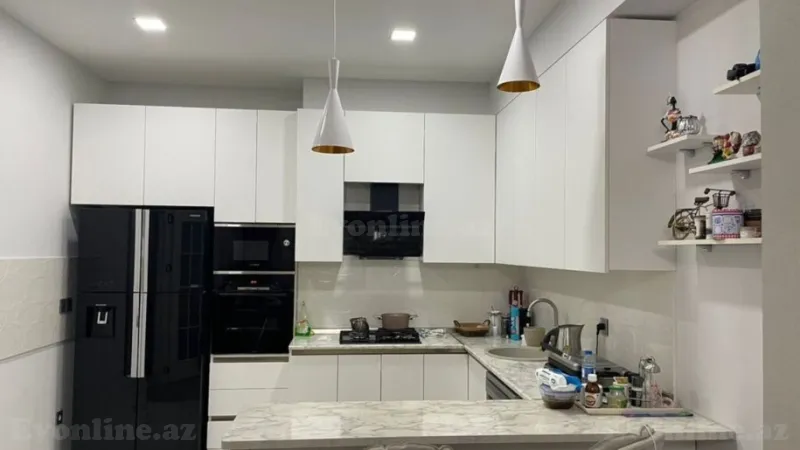 Satılır 2 otaqlı Mənzil Yeni tikili 78 m² Qara Qarayev m. - şəkil 3