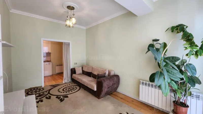 2 otaqlı Mənzil 77 m² Nərimanov r. Kirayə verilir