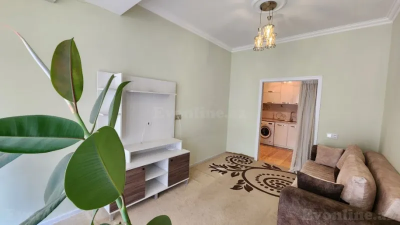 Kirayə verilir 2 otaqlı Mənzil Yeni tikili 77 m² Nərimanov r. - şəkil 2