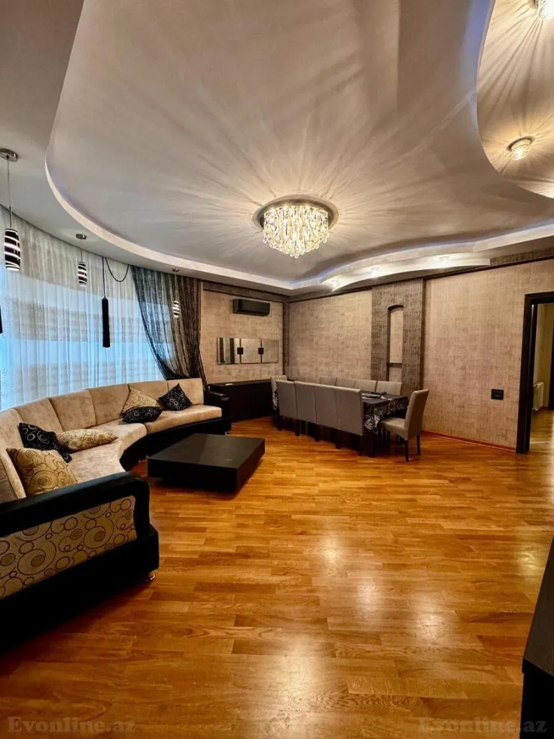 Satılır 3 otaqlı Mənzil Yeni tikili 145 m² İnşaatçılar m. - şəkil 2