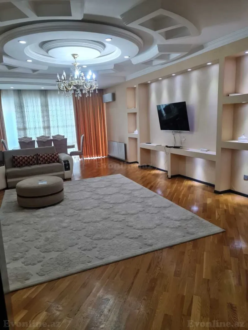 Kirayə verilir 4 otaqlı Mənzil Yeni tikili 220 m² Xətai m. - şəkil 6