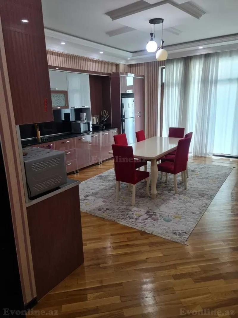 Kirayə verilir 4 otaqlı Mənzil Yeni tikili 220 m² Xətai m. - şəkil 17