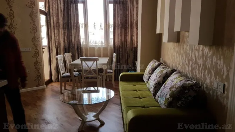 Kirayə verilir 2 otaqlı Mənzil Yeni tikili 46 m² Nəsimi r. - şəkil 2