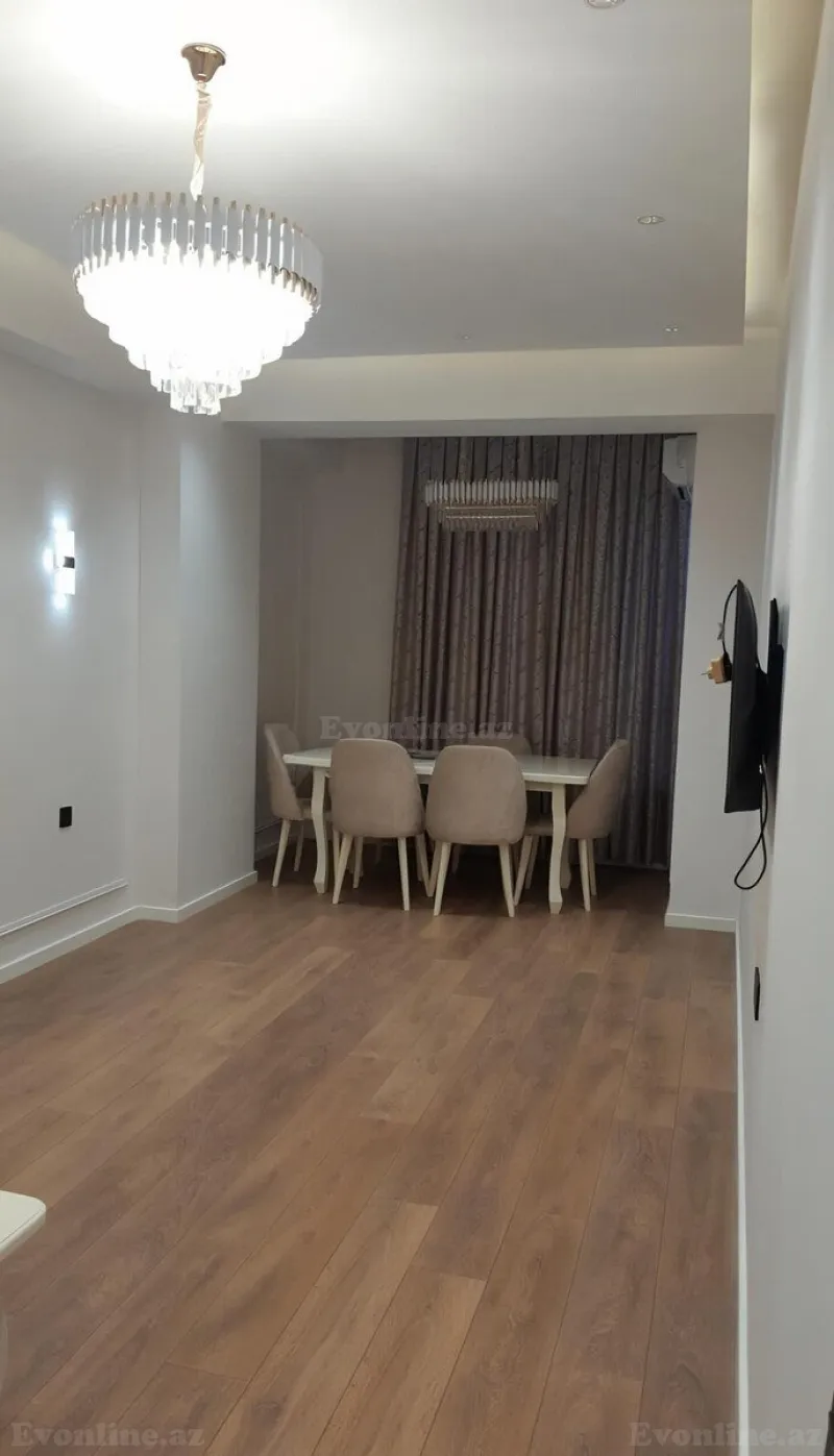 Kirayə verilir 2 otaqlı Mənzil Yeni tikili 65 m² Nəsimi r. - şəkil 2