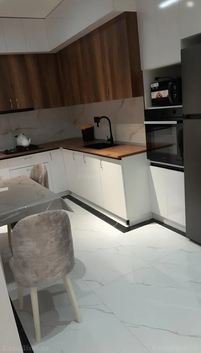 Kirayə verilir 2 otaqlı Mənzil Yeni tikili 65 m² Nəsimi r. - şəkil 3