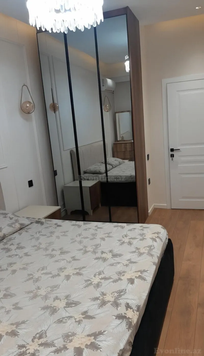 Kirayə verilir 2 otaqlı Mənzil Yeni tikili 65 m² Nəsimi r. - şəkil 6