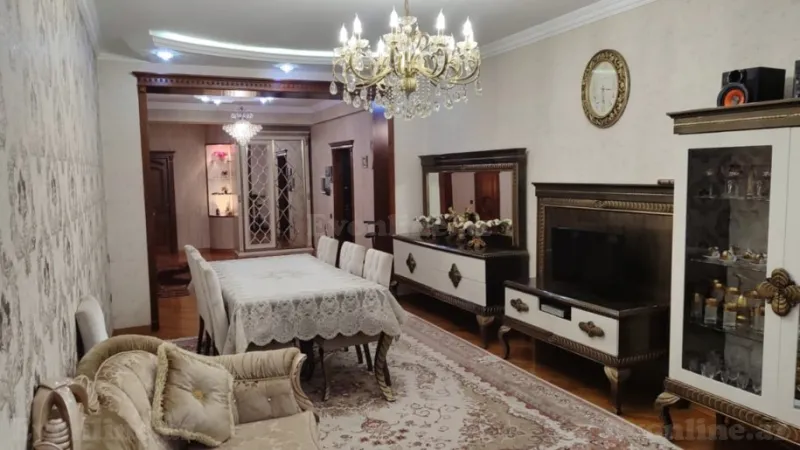 Satılır 3 otaqlı Mənzil Yeni tikili 125 m² 8 Noyabr m. - şəkil 5