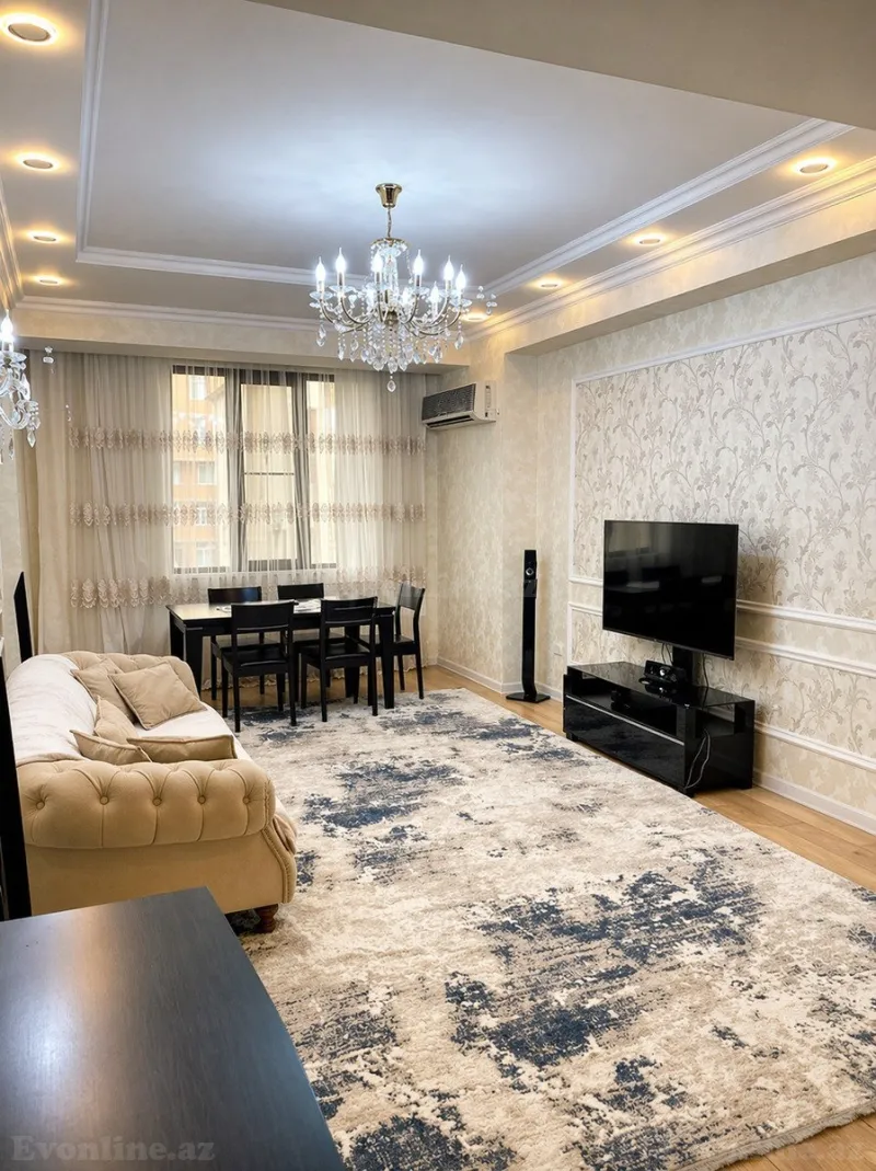 Satılır 3 otaqlı Mənzil Yeni tikili 126 m² Nəsimi r. - şəkil 2