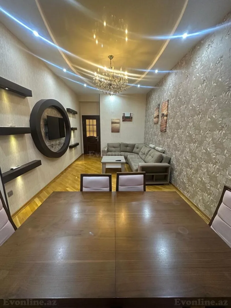 3 otaqlı Mənzil 75 m² 2-ci mikrorayon Kirayə verilir