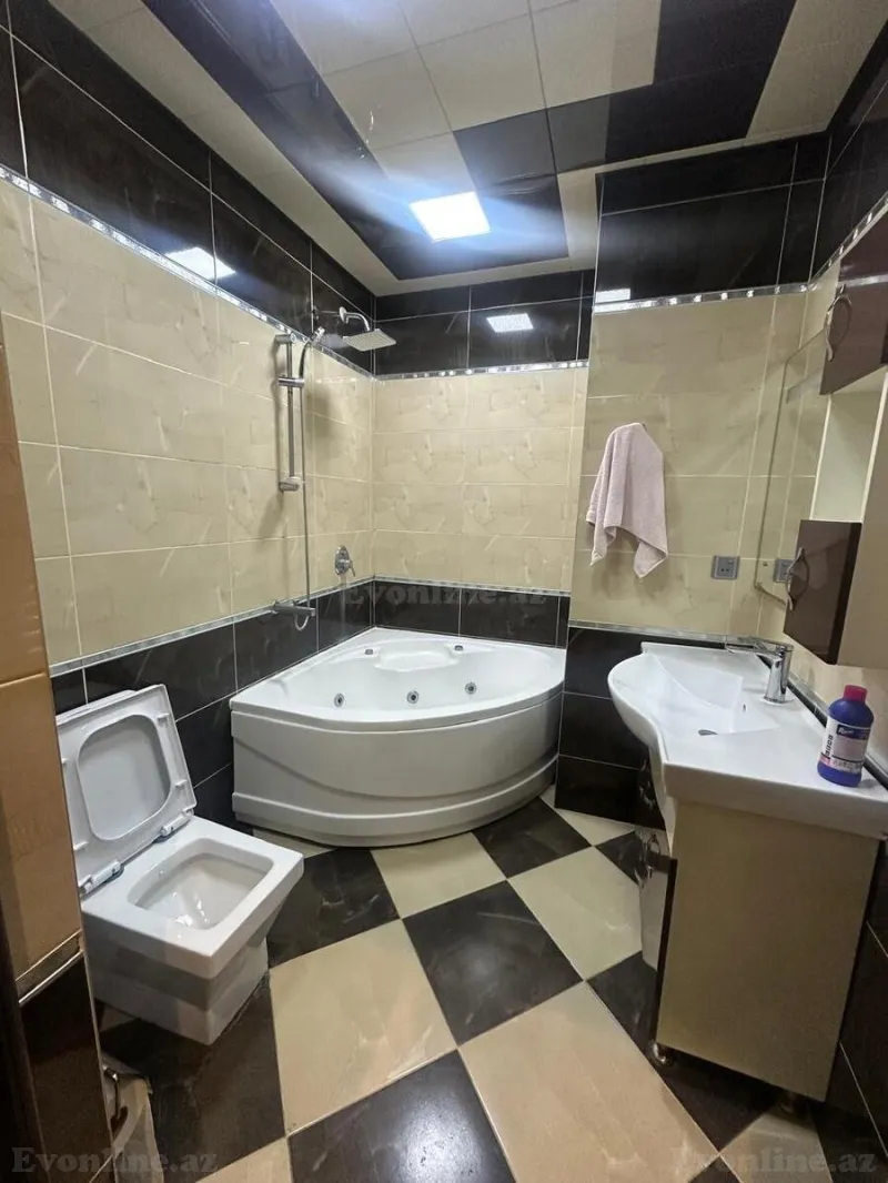 Kirayə verilir 2 otaqlı Mənzil Yeni tikili 100 m² 2-ci mikrorayon - şəkil 9