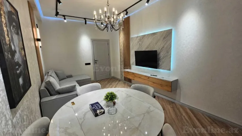 Satılır 2 otaqlı Mənzil Yeni tikili 55 m² Həzi Aslanov m. - şəkil 3