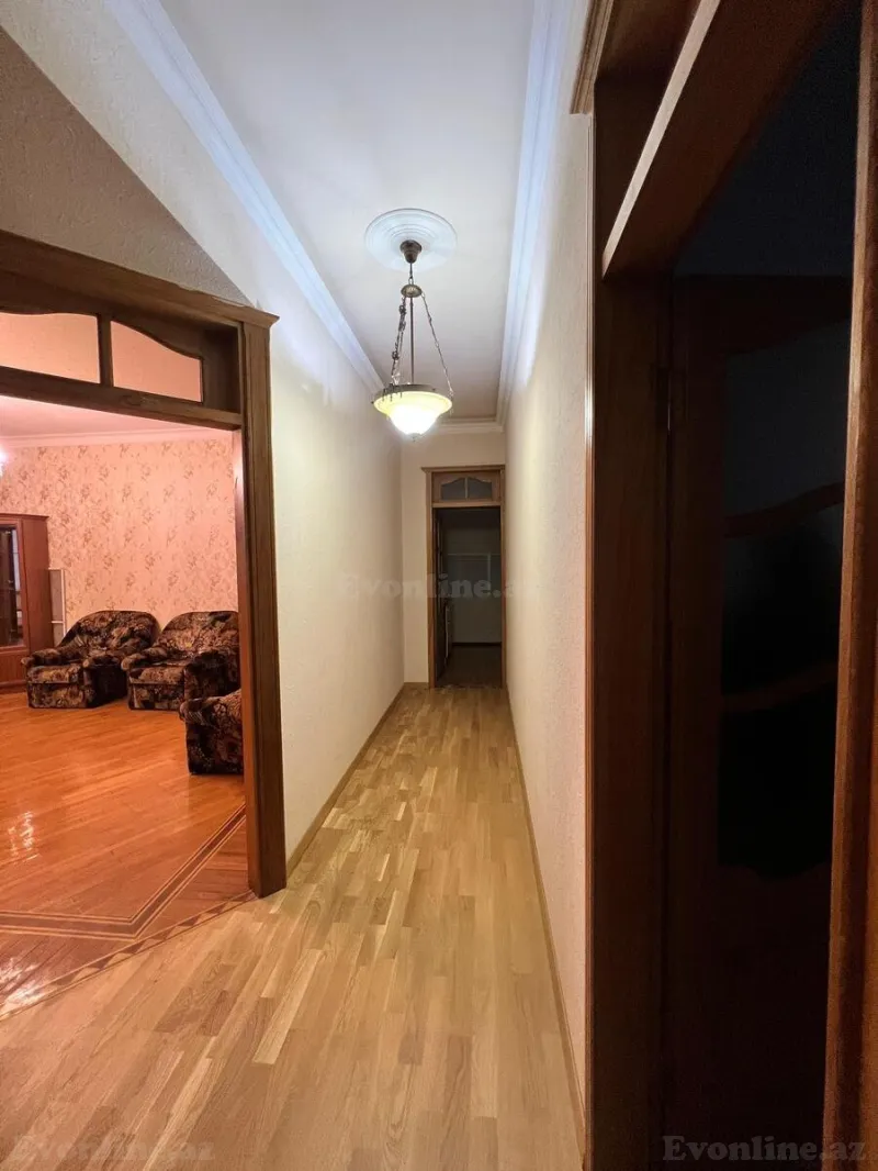 Kirayə verilir 3 otaqlı Mənzil Yeni tikili 120 m² Nərimanov r. - şəkil 5