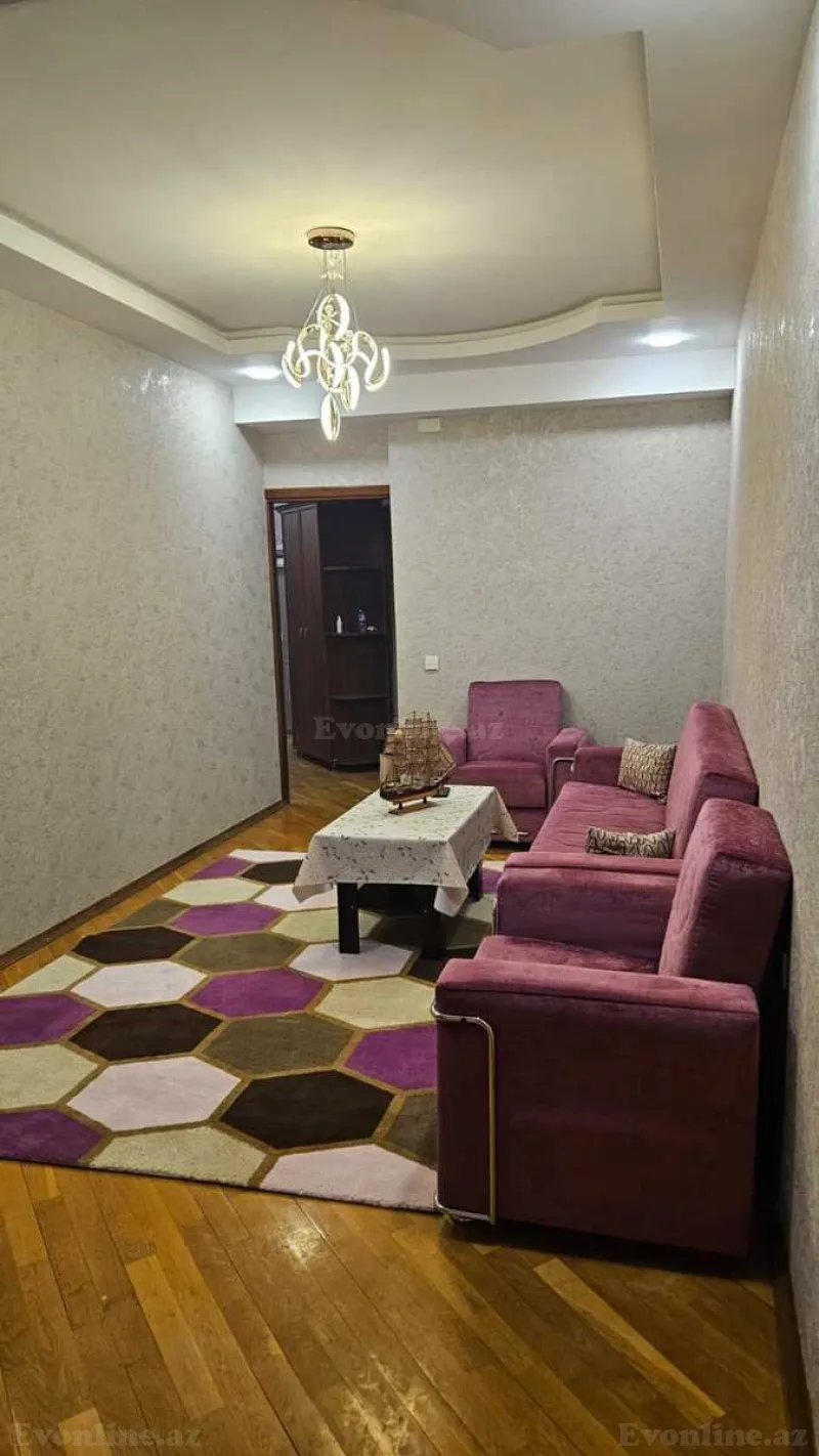 Kirayə verilir 2 otaqlı Mənzil Yeni tikili 70 m² Nəriman Nərimanov m.