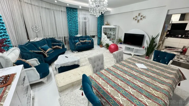 Kirayə verilir 4 otaqlı Mənzil Yeni tikili 200 m² Nərimanov r. - şəkil 4