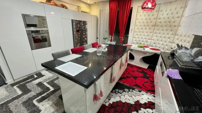 Kirayə verilir 4 otaqlı Mənzil Yeni tikili 200 m² Nərimanov r. - şəkil 10