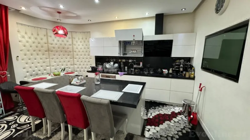 Kirayə verilir 4 otaqlı Mənzil Yeni tikili 200 m² Nərimanov r. - şəkil 11