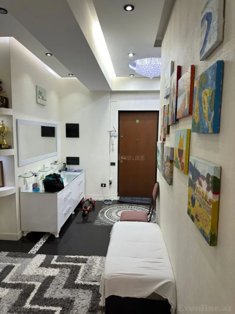 Kirayə verilir 4 otaqlı Mənzil Yeni tikili 200 m² Nərimanov r. - şəkil 19