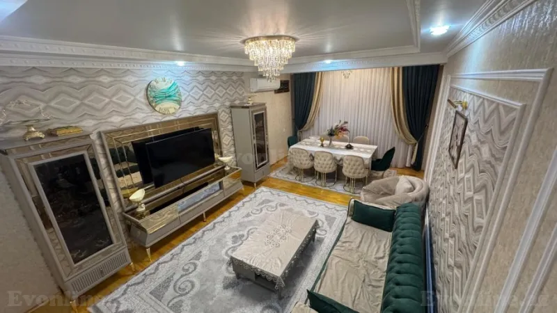 Satılır 4 otaqlı Mənzil Yeni tikili 135 m² Azadlıq prospekti m. - şəkil 3