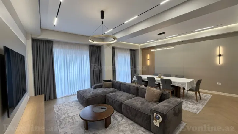 Satılır 5 otaqlı Mənzil Yeni tikili 195 m² Xətai r. - şəkil 2