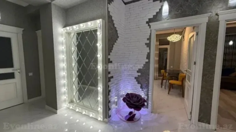 Kirayə verilir 2 otaqlı Mənzil Yeni tikili 85 m² İnşaatçılar m. - şəkil 3