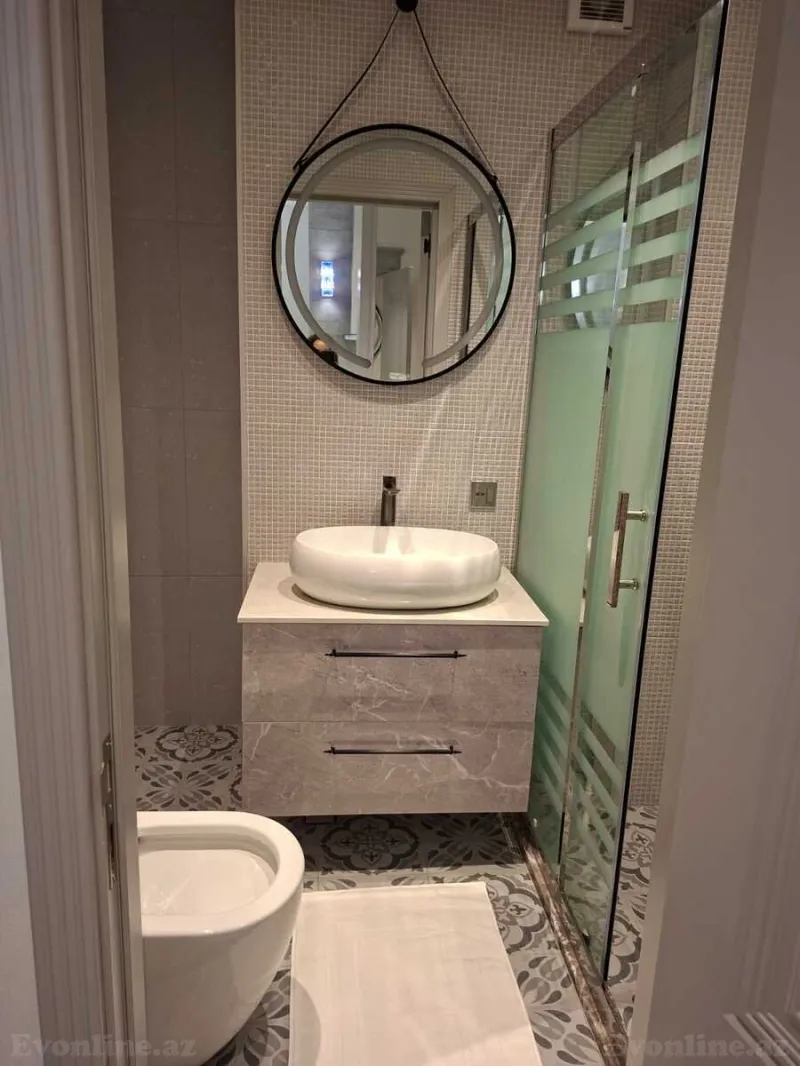 Kirayə verilir 2 otaqlı Mənzil Yeni tikili 60 m² Nizami m. - şəkil 9