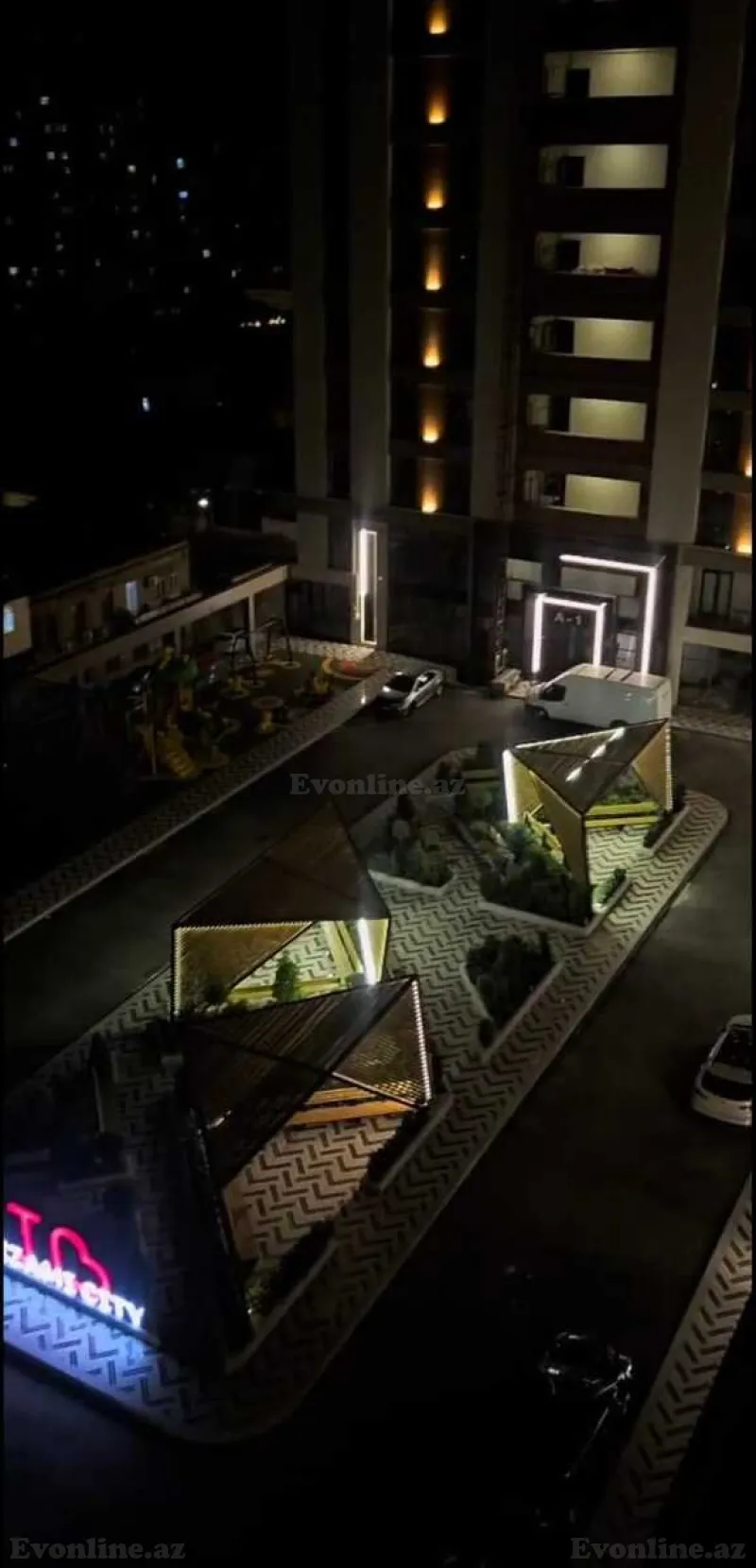 Kirayə verilir 2 otaqlı Mənzil Yeni tikili 60 m² Nizami m. - şəkil 12