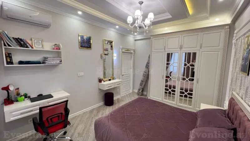 Satılır 4 otaqlı Mənzil Yeni tikili 200 m² Nəsimi r. - şəkil 5