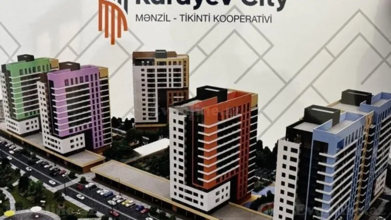 Satılır 2 otaqlı Mənzil Yeni tikili 68 m² Qara Qarayev m. - şəkil 2