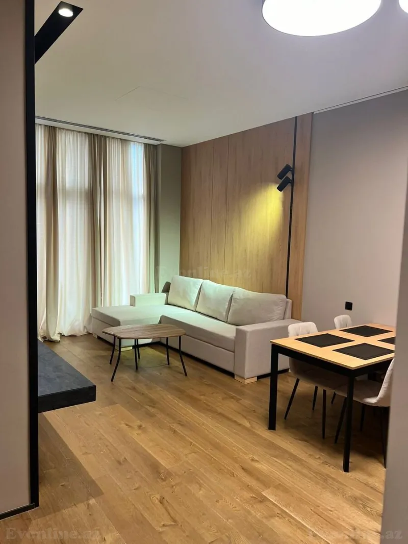 Kirayə verilir 2 otaqlı Mənzil Yeni tikili 60 m² Sabunçu r. - şəkil 2