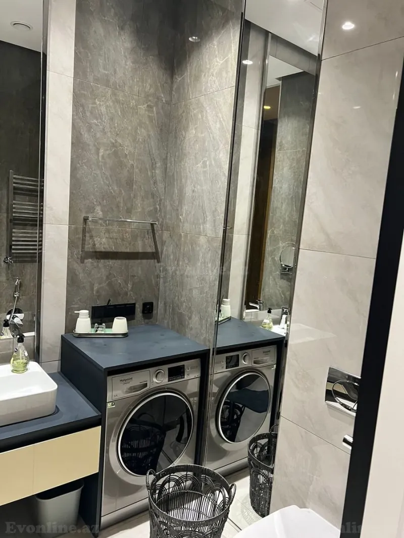 Kirayə verilir 2 otaqlı Mənzil Yeni tikili 60 m² Sabunçu r. - şəkil 12