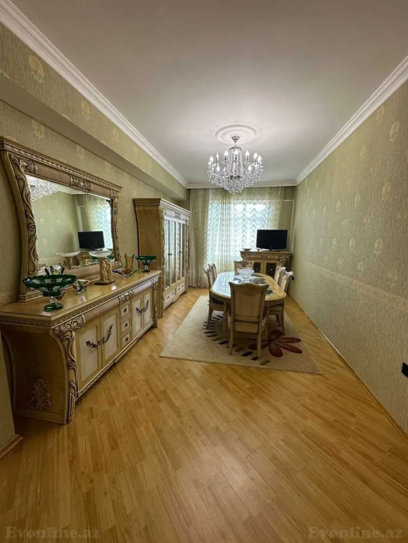 Satılır 4 otaqlı Mənzil Yeni tikili 120 m² İnşaatçılar m. - şəkil 3