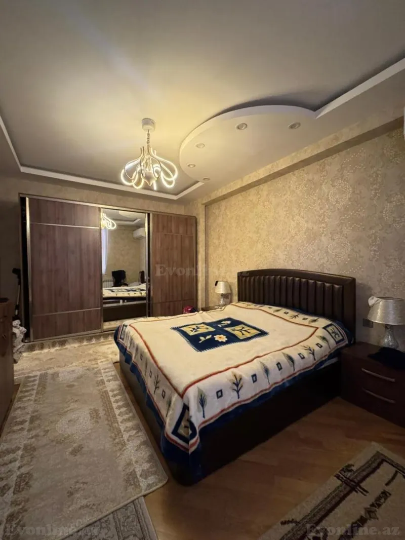 Satılır 3 otaqlı Mənzil Yeni tikili 93 m² Həzi Aslanov m. - şəkil 2