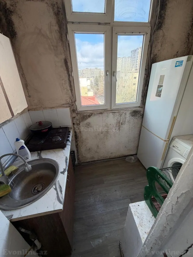 Kirayə verilir 2 otaqlı Mənzil Köhnə tikili 40 m² Yasamal - şəkil 7