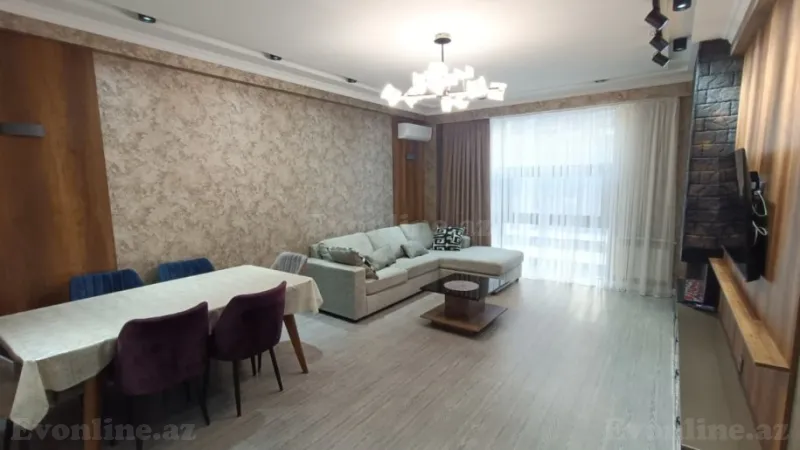 Kirayə verilir 3 otaqlı Mənzil Yeni tikili 120 m² Xətai m.