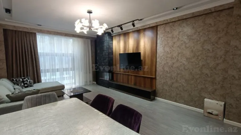 Kirayə verilir 3 otaqlı Mənzil Yeni tikili 120 m² Xətai m. - şəkil 2