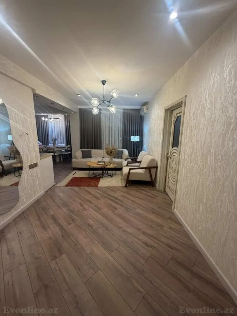 Satılır 3 otaqlı Mənzil Yeni tikili 70 m² Gənclik m. - şəkil 3