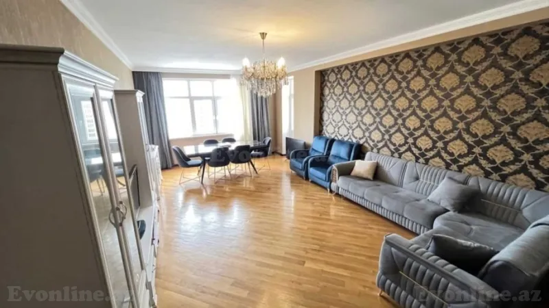 Satılır 3 otaqlı Mənzil Yeni tikili 160 m² Elmlər Akademiyası m. - şəkil 3