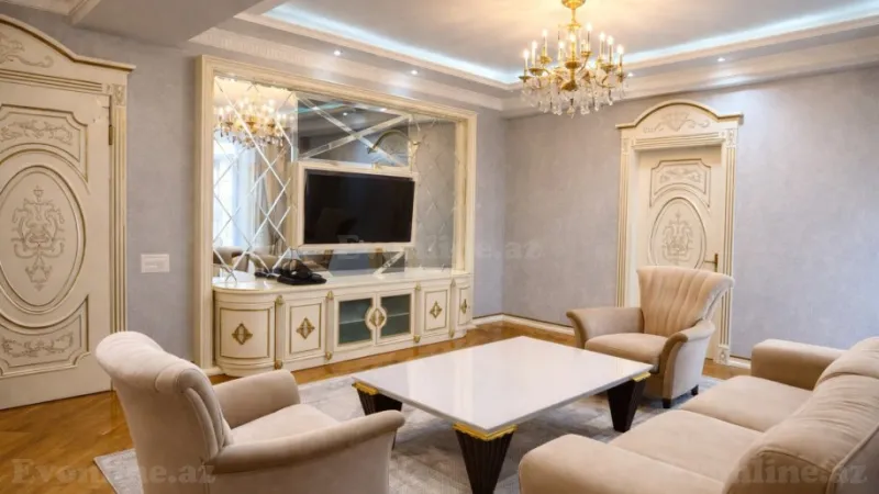 Satılır 3 otaqlı Mənzil Yeni tikili 154 m² Nəsimi r. - şəkil 3