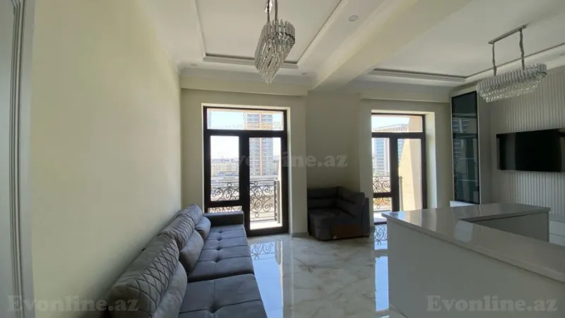 Satılır 4 otaqlı Mənzil Yeni tikili 121 m² Xətai r. - şəkil 5