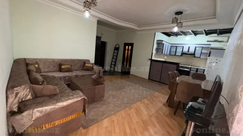 Kirayə verilir 2 otaqlı Mənzil Yeni tikili 75 m² 8-ci mikrorayon