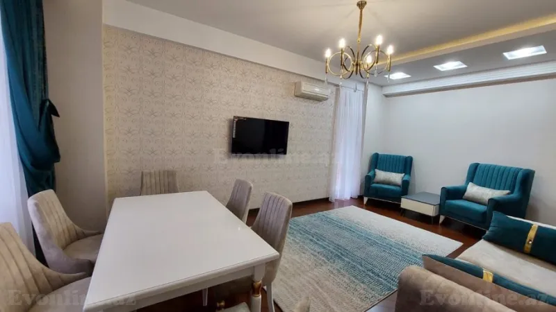 Kirayə verilir 2 otaqlı Mənzil Yeni tikili 80 m² Gənclik m.