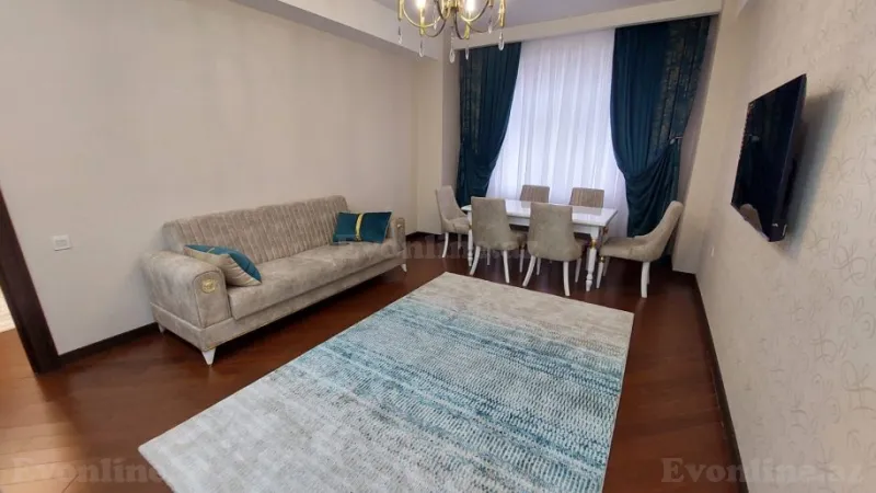 Kirayə verilir 2 otaqlı Mənzil Yeni tikili 80 m² Gənclik m. - şəkil 3