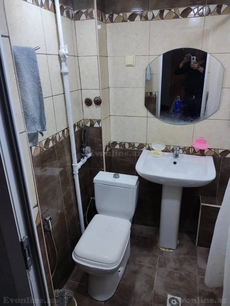 Kirayə verilir 3 otaqlı Mənzil Köhnə tikili 80 m² Yasamal - şəkil 13