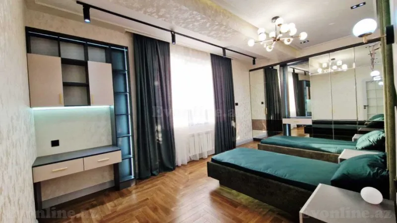 Satılır 4 otaqlı Mənzil Yeni tikili 186 m² Qara Qarayev m. - şəkil 14