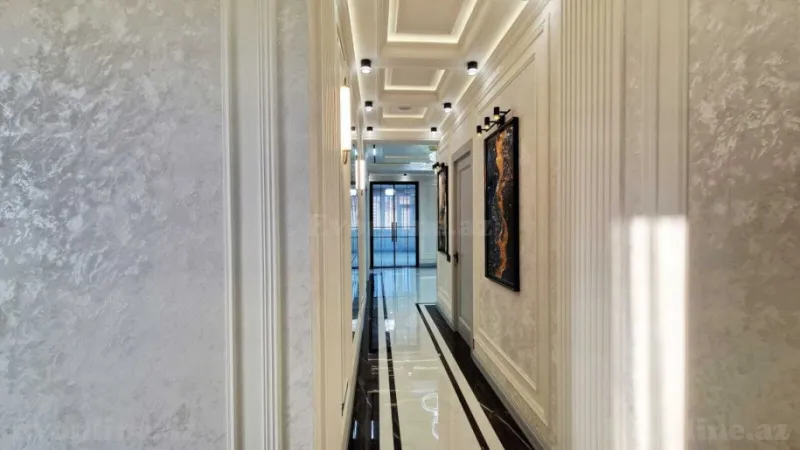 Satılır 4 otaqlı Mənzil Yeni tikili 186 m² Qara Qarayev m. - şəkil 25