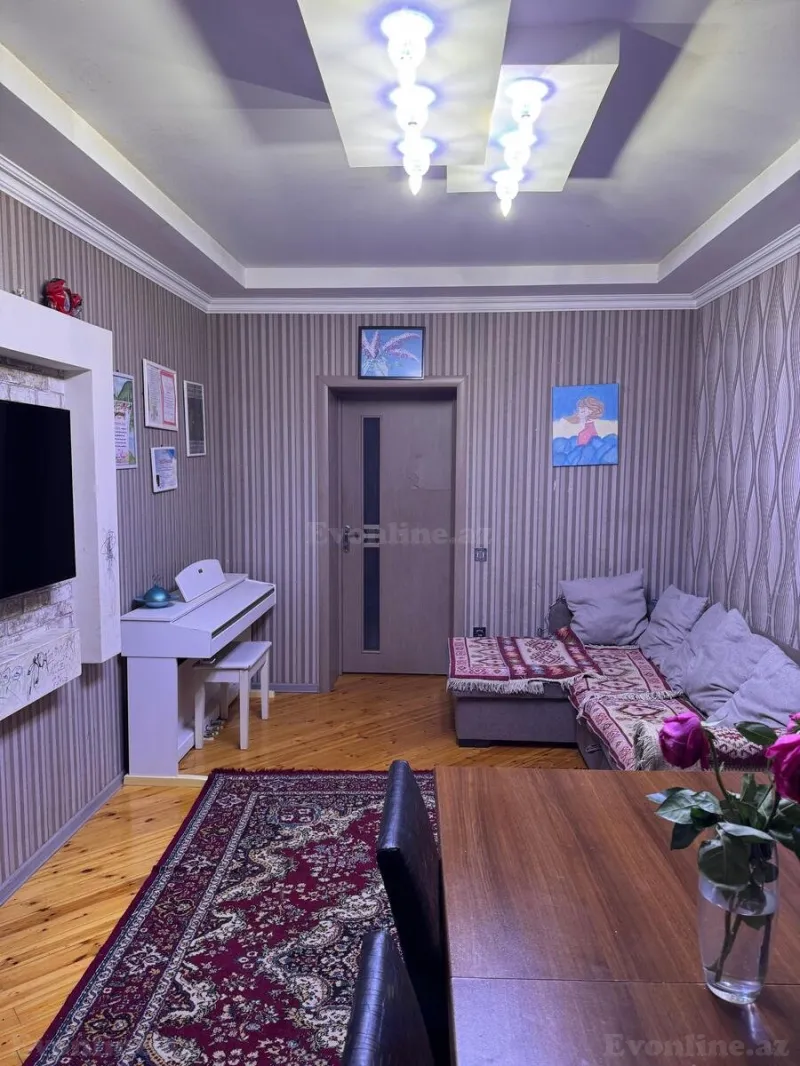 Satılır 2 otaqlı Mənzil Köhnə tikili 55 m² Sabunçu r. - şəkil 2