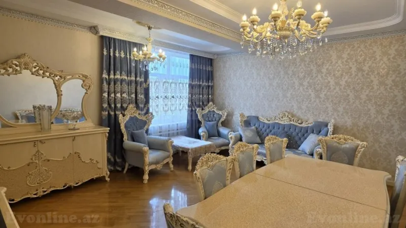 Kirayə verilir 3 otaqlı Mənzil Yeni tikili 115 m² Xalqlar Dostluğu m. - şəkil 4