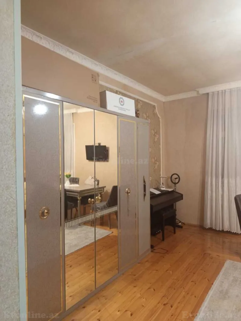 Satılır 2 otaqlı Mənzil Köhnə tikili 89.2 m² Nəsimi r. - şəkil 3