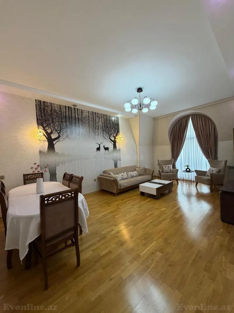 Kirayə verilir 2 otaqlı Mənzil Yeni tikili 75 m² Qara Qarayev m. - şəkil 4